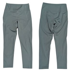 Girlfriend Collective Compressive High Rise Cropped Leggings Jade Size Medium